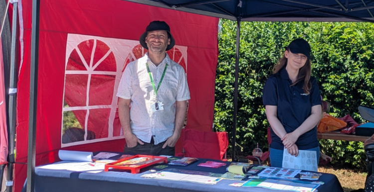 Healthwatch East Sussex team attend Eastbourne 999 show